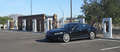 Tesla Supercharger em um Buckeye Arizona strip mall.
