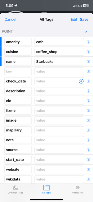 Go Map!! All Tags Screen.png